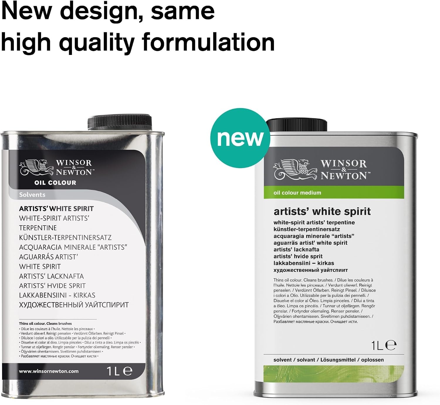 image:imageWinsor amp Newton Sansodor Low Odor Solvent 250ml 84oz BottleArtists White Spirits