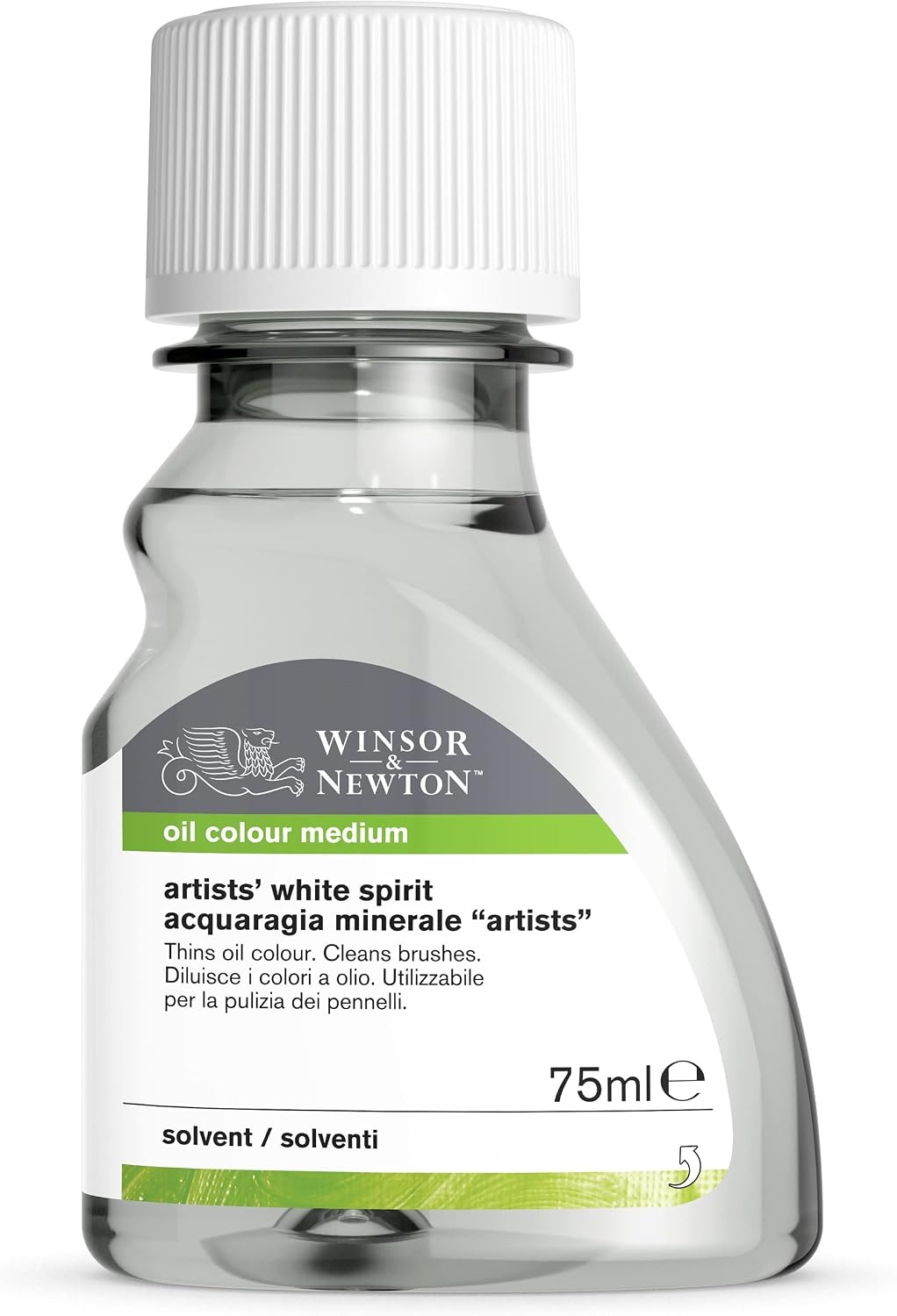 image:imageWinsor amp Newton Sansodor Low Odor Solvent 250ml 84oz BottleArtists White Spirits