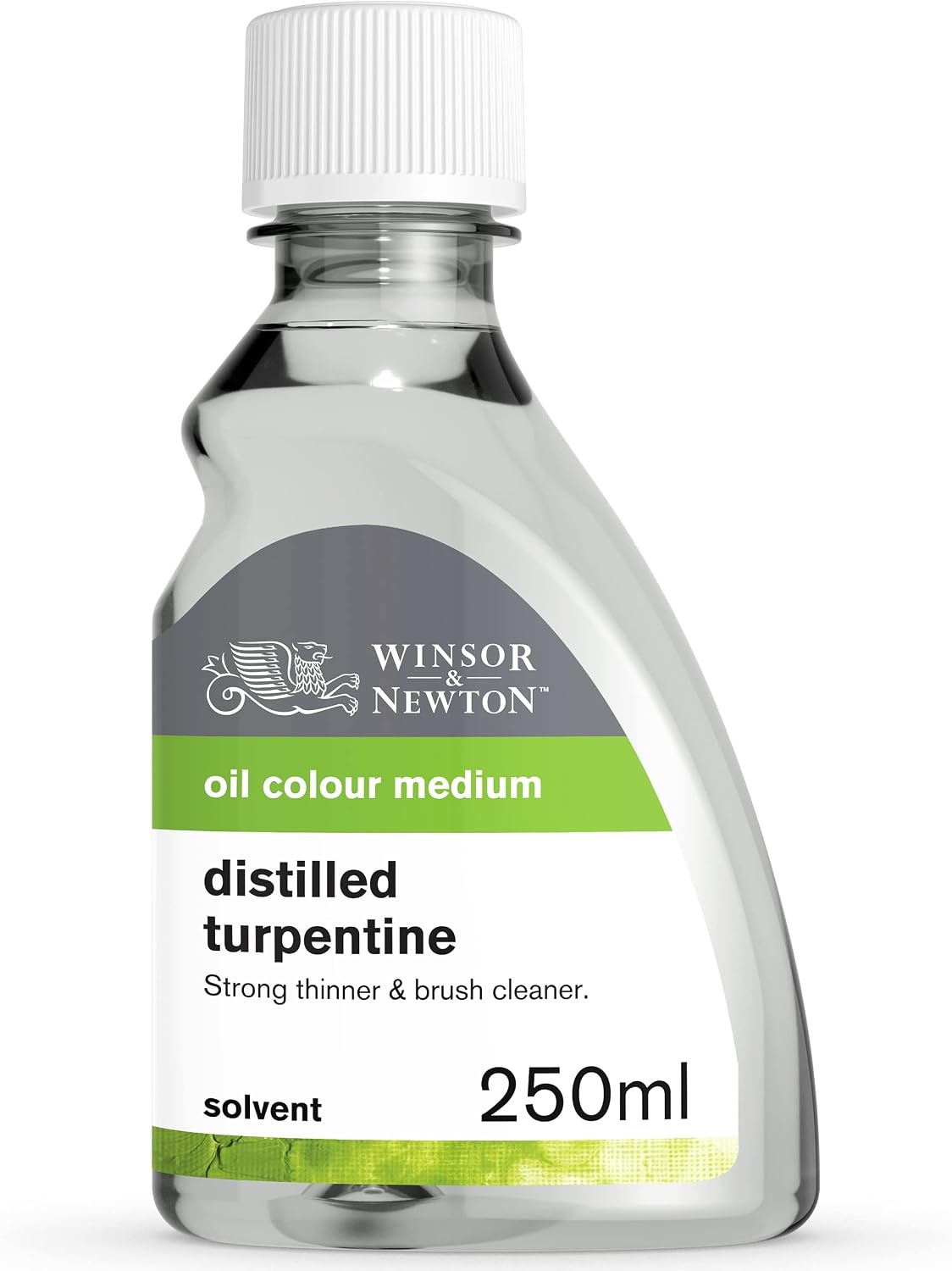 image:imageWinsor amp Newton Sansodor Low Odor Solvent 250ml 84oz BottleDistilled Turpentine