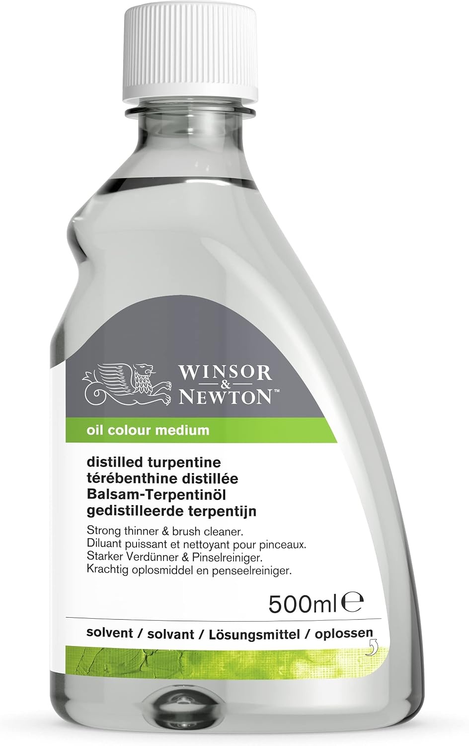 image:imageWinsor amp Newton Sansodor Low Odor Solvent 250ml 84oz BottleDistilled Turpentine