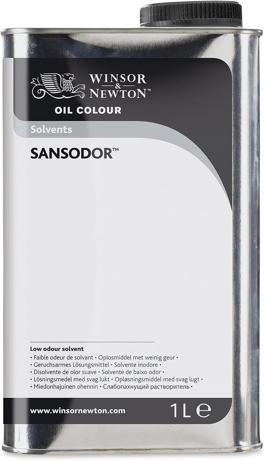 image:imageWinsor amp Newton Sansodor Low Odor Solvent 250ml 84oz BottleSansodor Low Odor Solvent