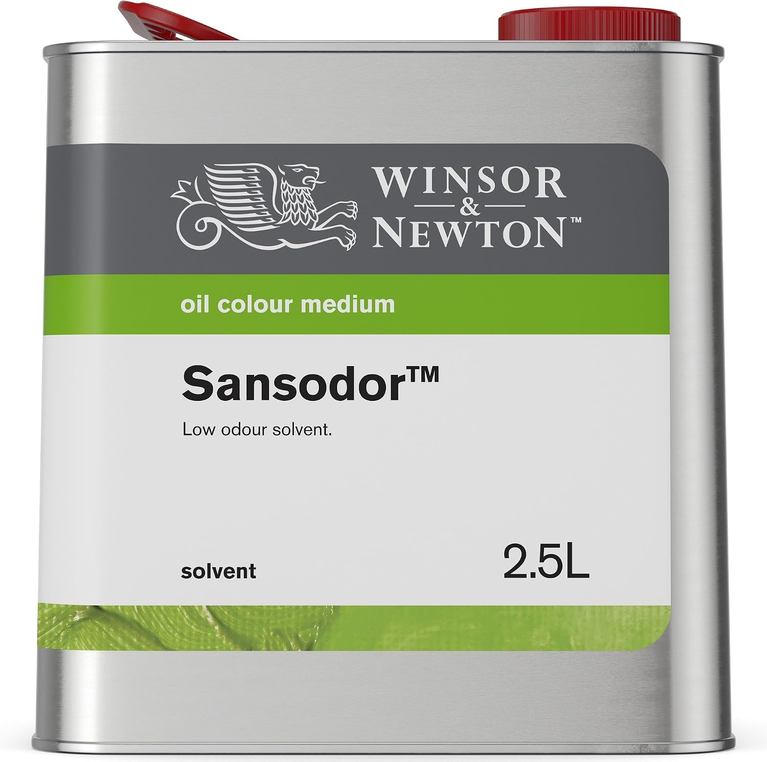 image:imageWinsor amp Newton Sansodor Low Odor Solvent 250ml 84oz BottleSansodor Low Odor Solvent