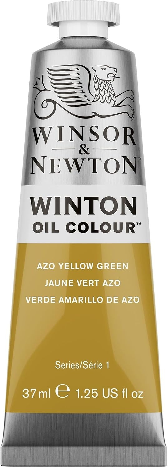 image:imageWinsor amp Newton Winton Oil Color 200ml Tube Titanium WhiteAzo Yellow Green