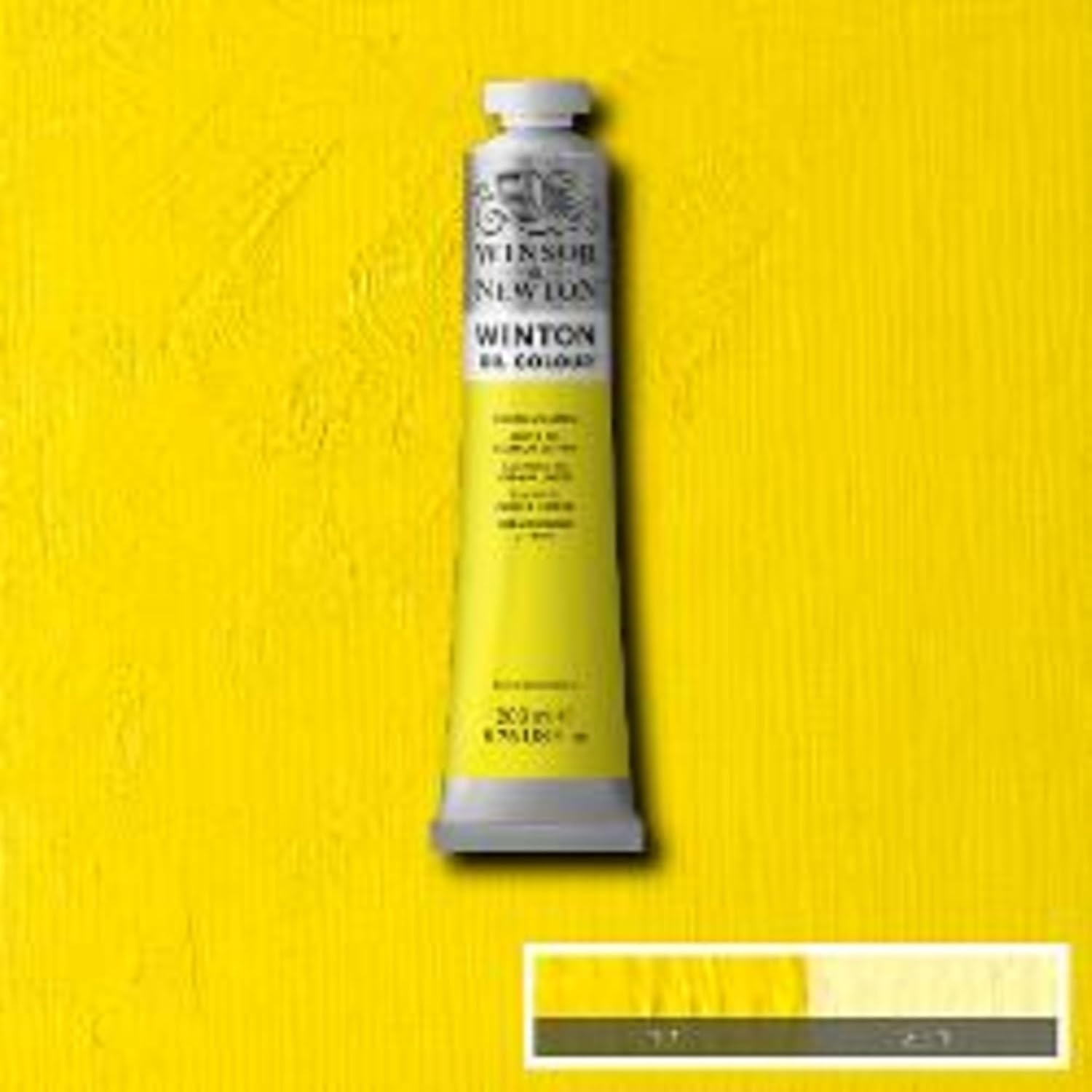 image:imageWinsor amp Newton Winton Oil Color 200ml Tube Titanium WhiteCadmium Lemon