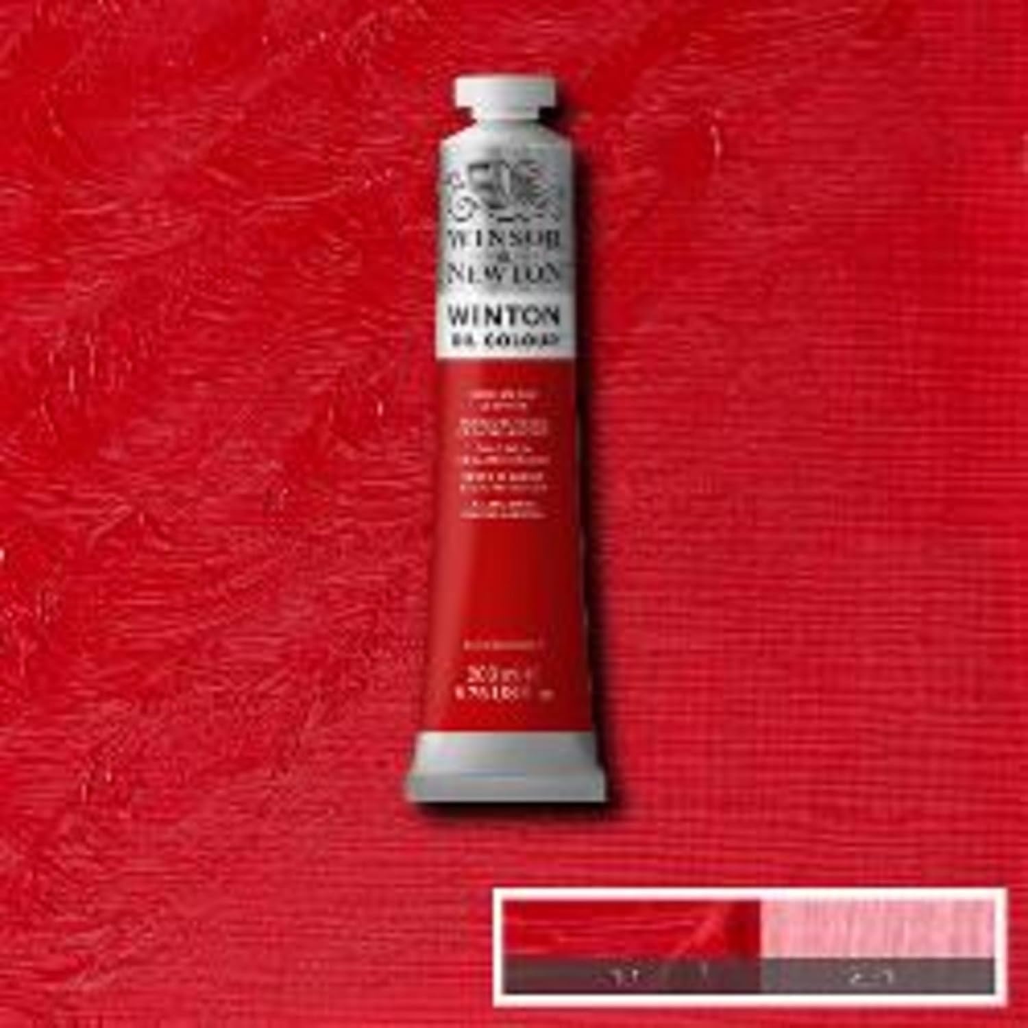 image:imageWinsor amp Newton Winton Oil Color 200ml Tube Titanium WhiteCadmium Red Deep Hue