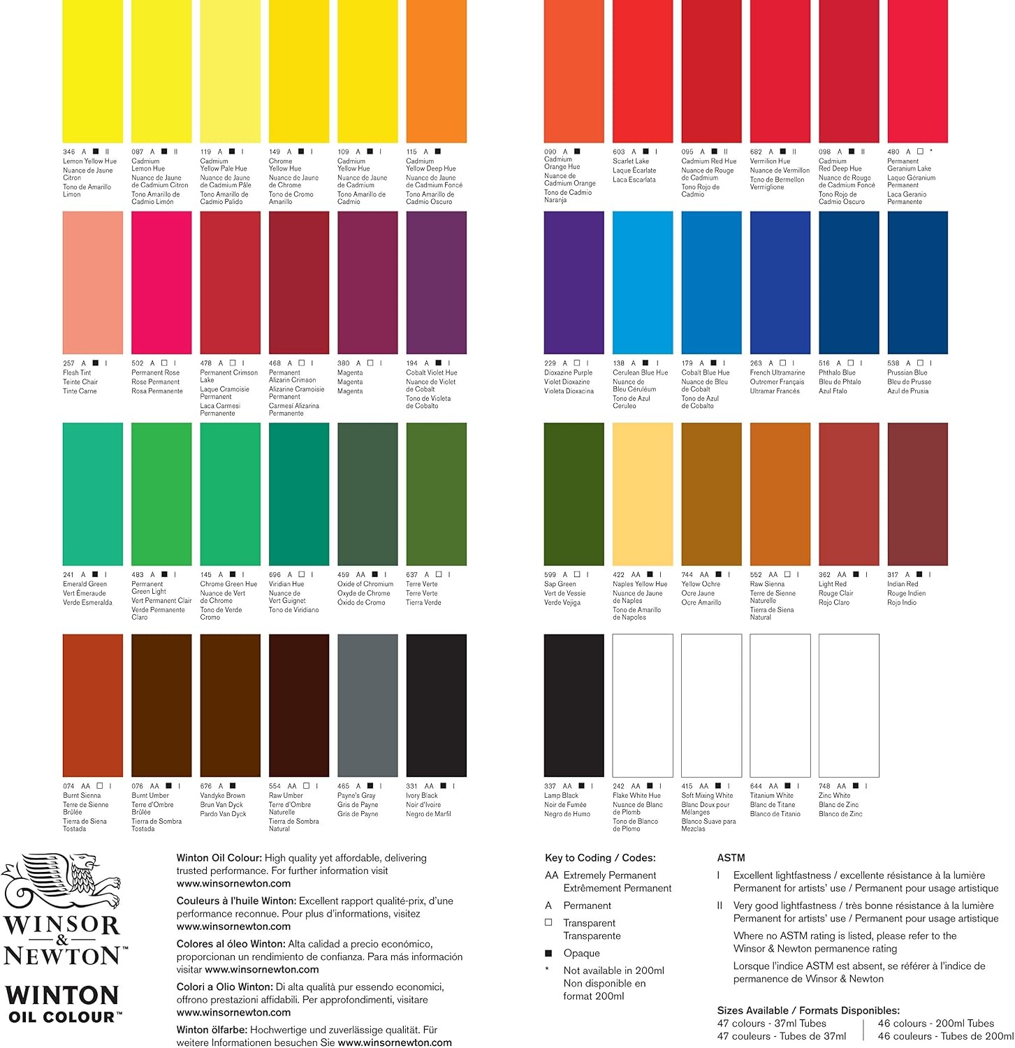image:imageWinsor amp Newton Winton Oil Color 200ml Tube Titanium WhiteCadmium Red Medium