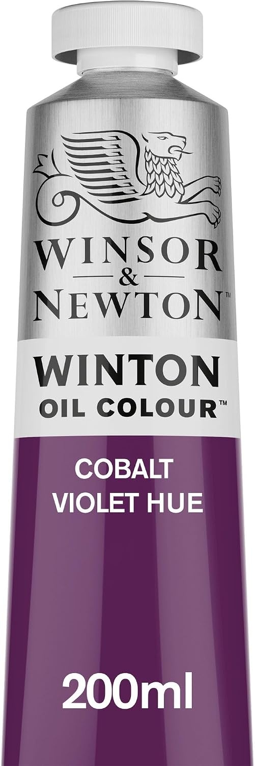 image:imageWinsor amp Newton Winton Oil Color 200ml Tube Titanium WhiteCobalt Violet Hue