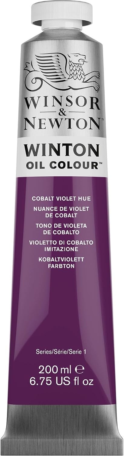 image:imageWinsor amp Newton Winton Oil Color 200ml Tube Titanium WhiteCobalt Violet Hue