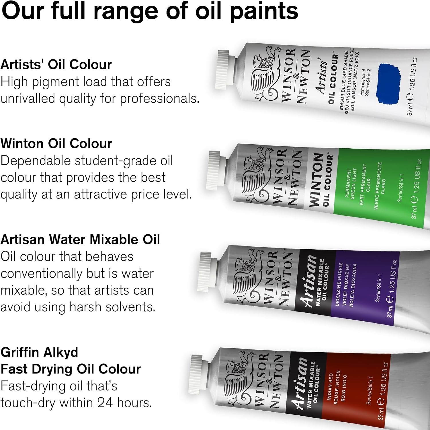 image:imageWinsor amp Newton Winton Oil Color 200ml Tube Titanium WhiteDioxazine Blue