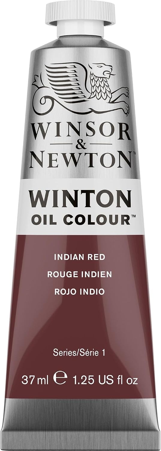 image:imageWinsor amp Newton Winton Oil Color 200ml Tube Titanium WhiteIndian Red