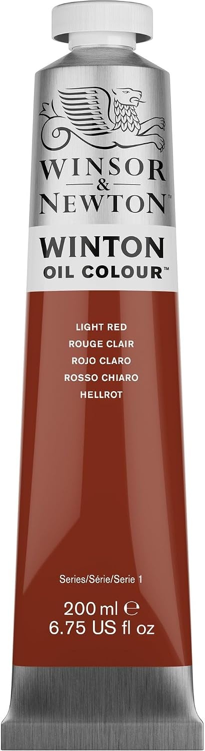image:imageWinsor amp Newton Winton Oil Color 200ml Tube Titanium WhiteLight Red