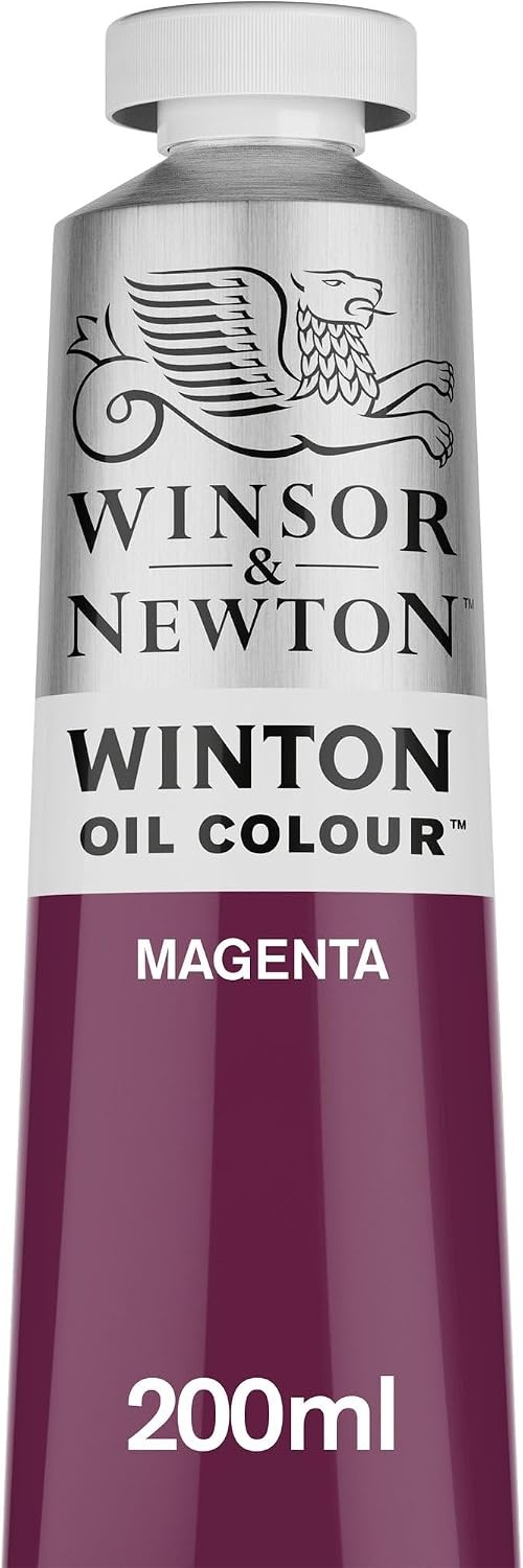 image:imageWinsor amp Newton Winton Oil Color 200ml Tube Titanium WhiteMagenta