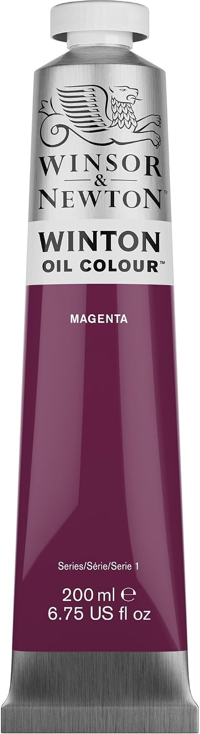image:imageWinsor amp Newton Winton Oil Color 200ml Tube Titanium WhiteMagenta