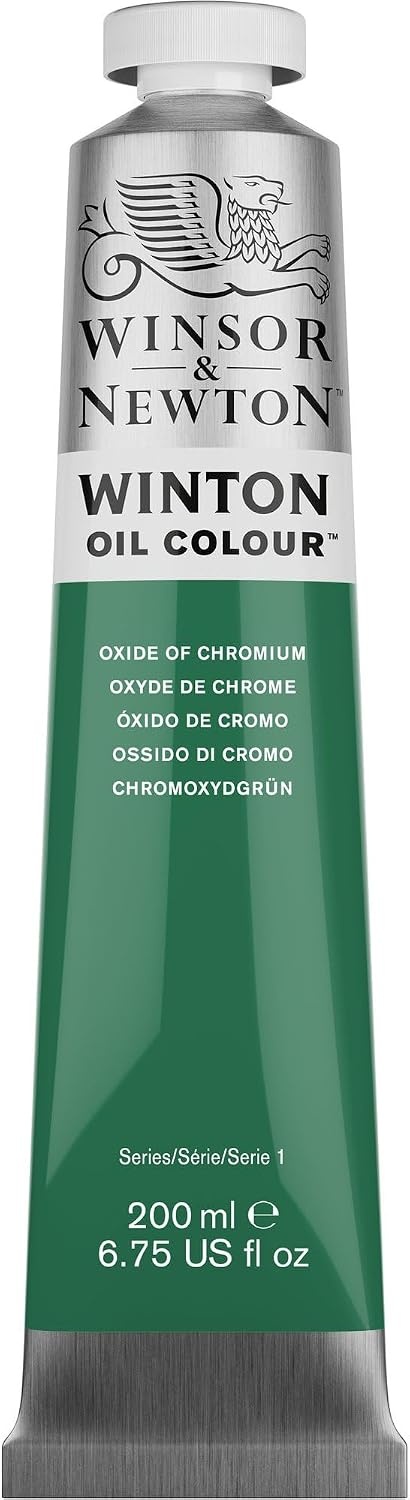 image:imageWinsor amp Newton Winton Oil Color 200ml Tube Titanium WhiteOxide Of Chromium