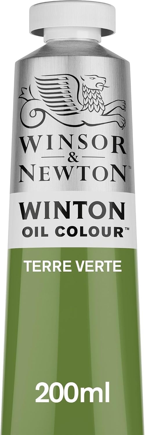 image:imageWinsor amp Newton Winton Oil Color 200ml Tube Titanium WhiteTerre Verte