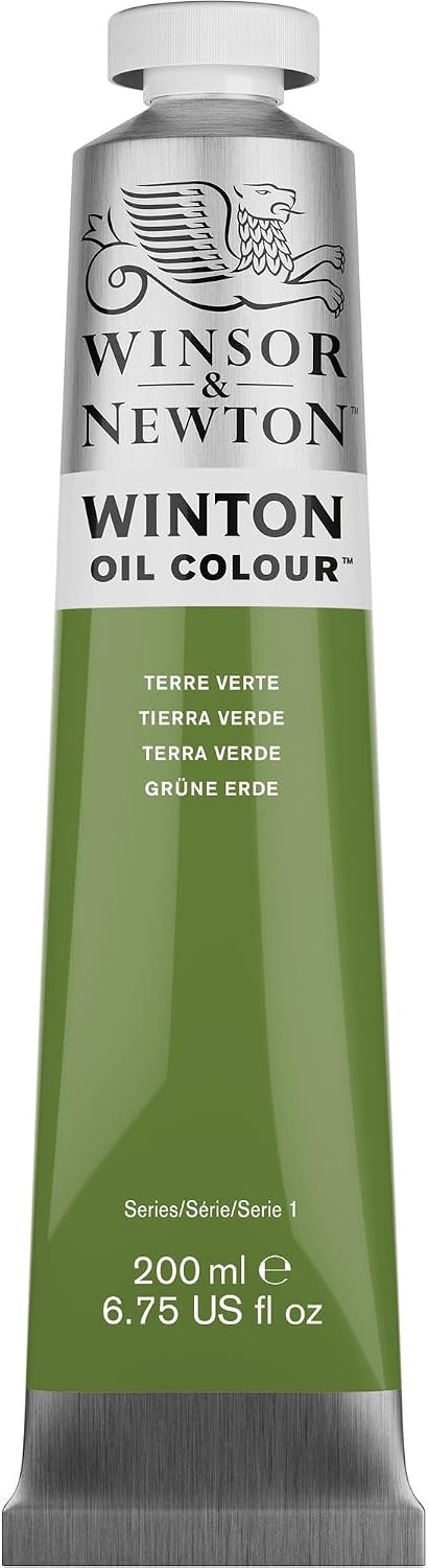 image:imageWinsor amp Newton Winton Oil Color 200ml Tube Titanium WhiteTerre Verte