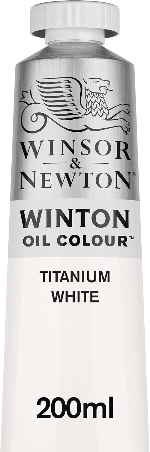 image:imageWinsor amp Newton Winton Oil Color 200ml Tube Titanium WhiteTitanium White