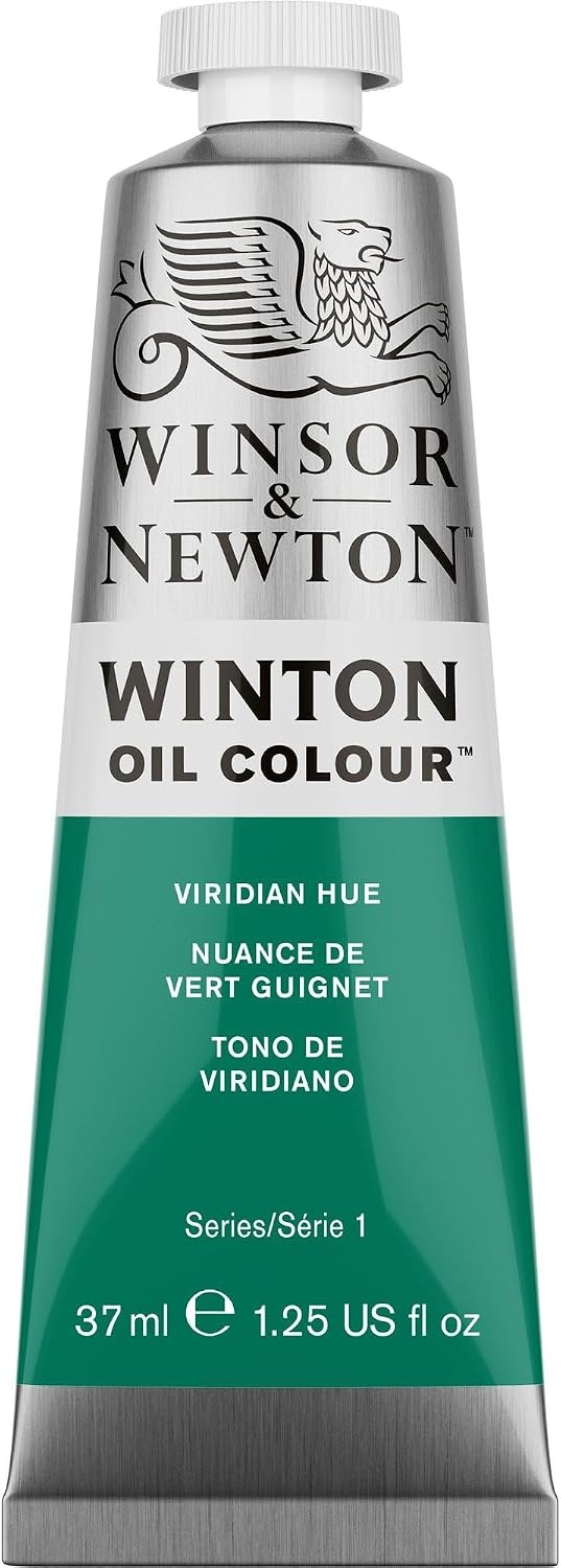 image:imageWinsor amp Newton Winton Oil Color 200ml Tube Titanium WhiteViridian Hue