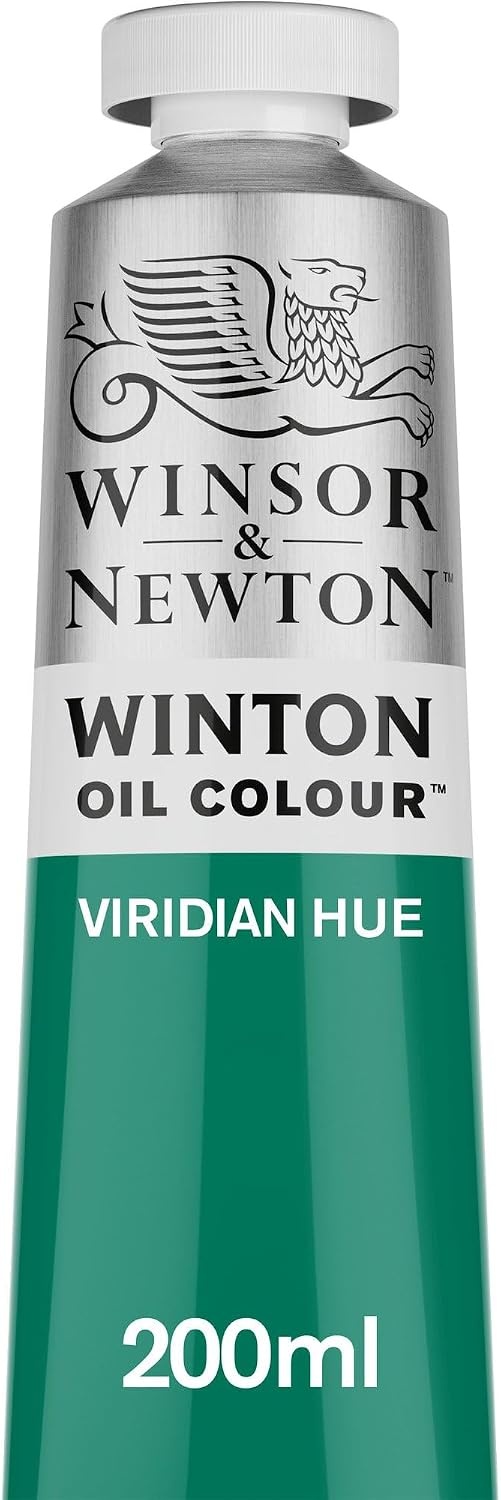 image:imageWinsor amp Newton Winton Oil Color 200ml Tube Titanium WhiteViridian Hue