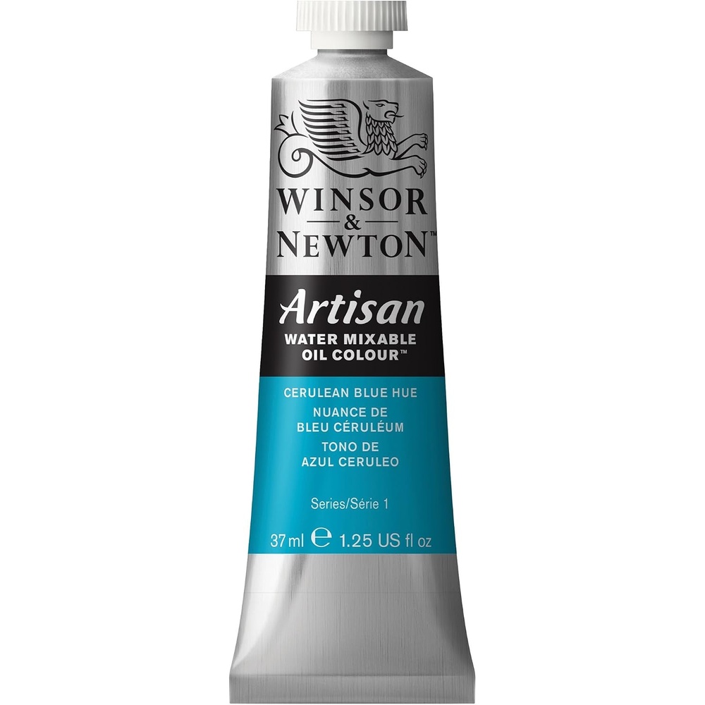 image:imageWinsor amp Newton Artisan Water Mixable Oil Colour 125oz 37ml MagentaCerulean Blue Hue