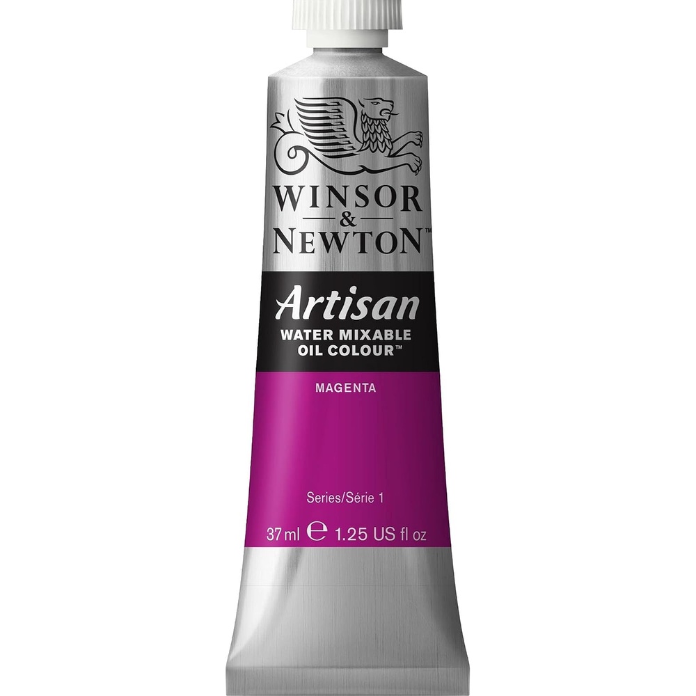 image:imageWinsor amp Newton Artisan Water Mixable Oil Colour 125oz 37ml MagentaMagenta