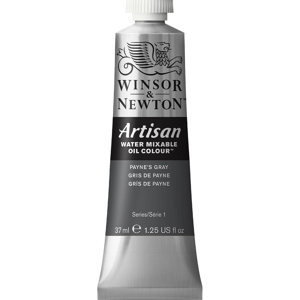 image:imageWinsor amp Newton Artisan Water Mixable Oil Colour 125oz 37ml MagentaPaynes Gray