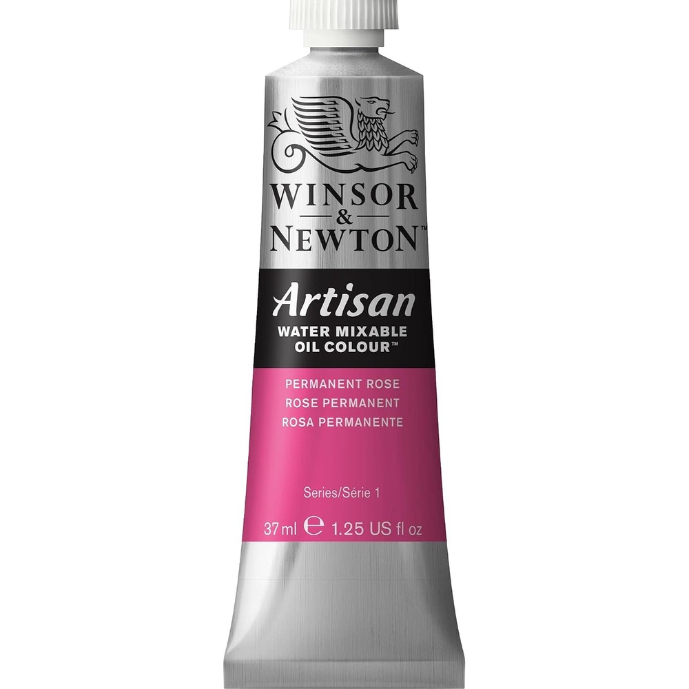 image:imageWinsor amp Newton Artisan Water Mixable Oil Colour 125oz 37ml MagentaPermanent Rose