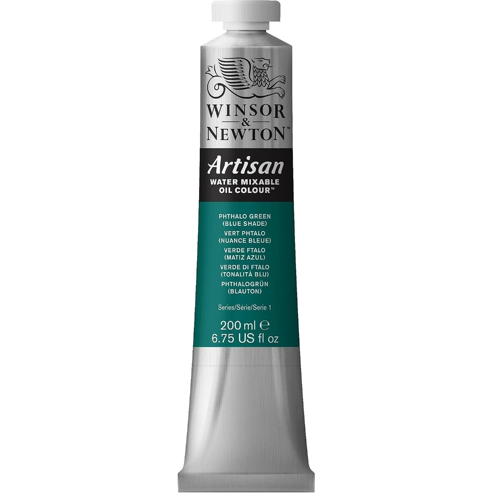 image:imageWinsor amp Newton Artisan Water Mixable Oil Colour 125oz 37ml MagentaPhthalo Green Blue Shade