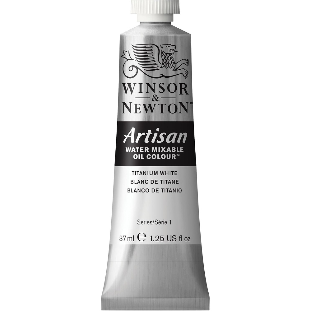 image:imageWinsor amp Newton Artisan Water Mixable Oil Colour 125oz 37ml MagentaTitanium White