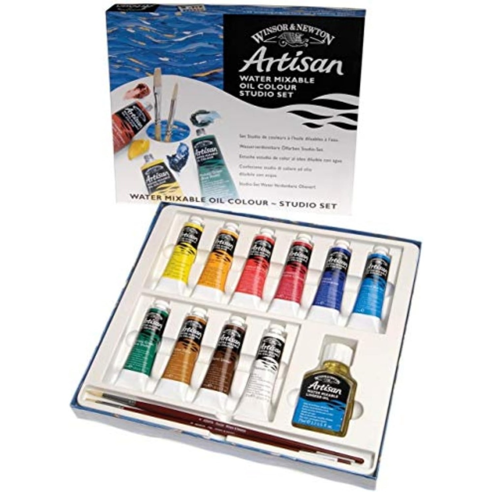 image:imageWinsor amp Newton Artisan Water Mixable Oil Paint Set 20 x 10ml TubesStudio Set