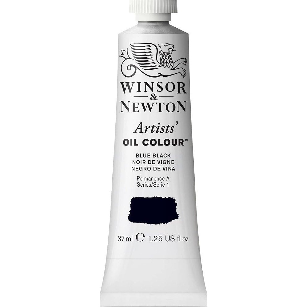 image:imageWinsor amp Newton Artists Oil Paint 37ml Tube Burnt SiennaBlue Black