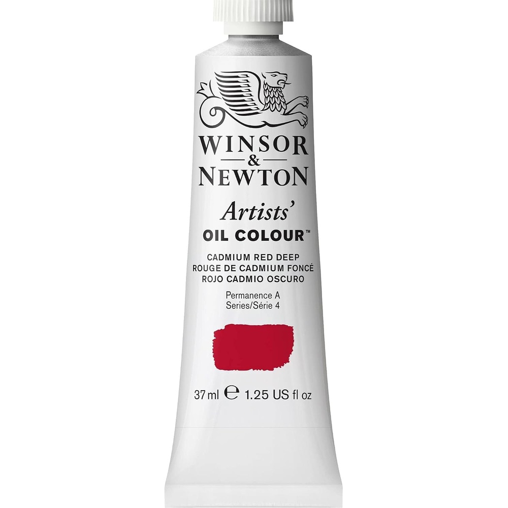 image:imageWinsor amp Newton Artists Oil Paint 37ml Tube Burnt SiennaCadmium Red Deep