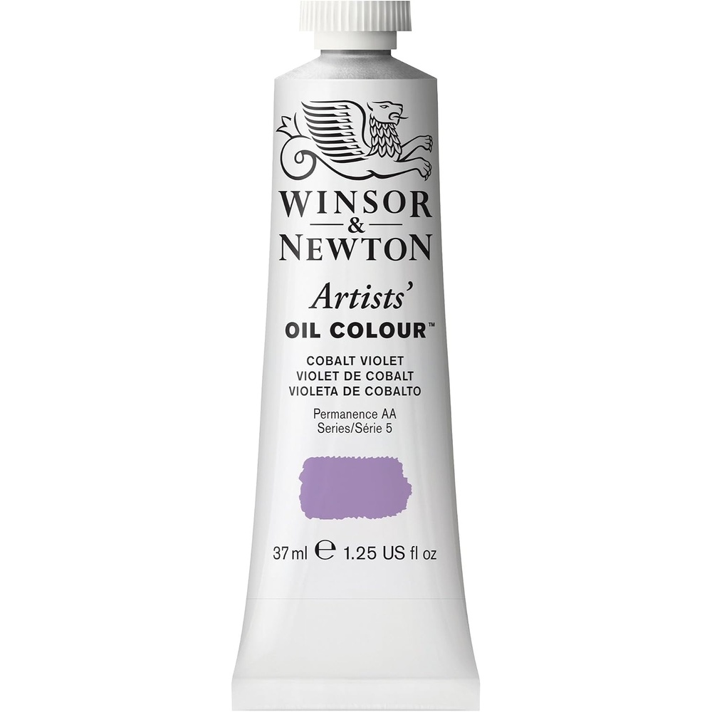 image:imageWinsor amp Newton Artists Oil Paint 37ml Tube Burnt SiennaCobalt Violet