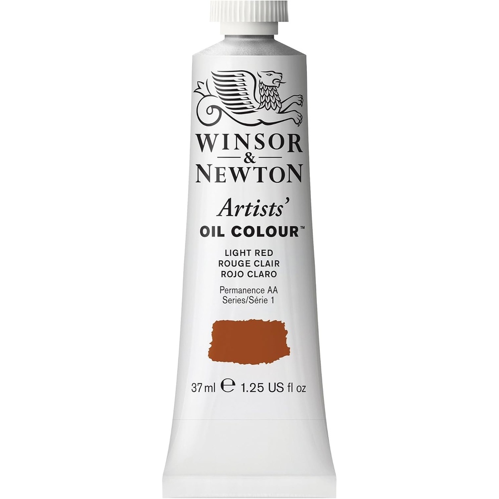 image:imageWinsor amp Newton Artists Oil Paint 37ml Tube Burnt SiennaLight Red