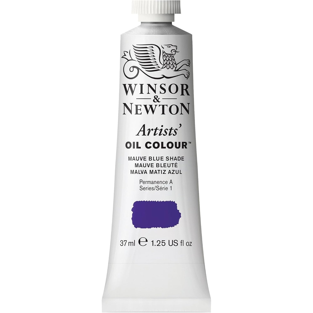 image:imageWinsor amp Newton Artists Oil Paint 37ml Tube Burnt SiennaMauve Blue Shade