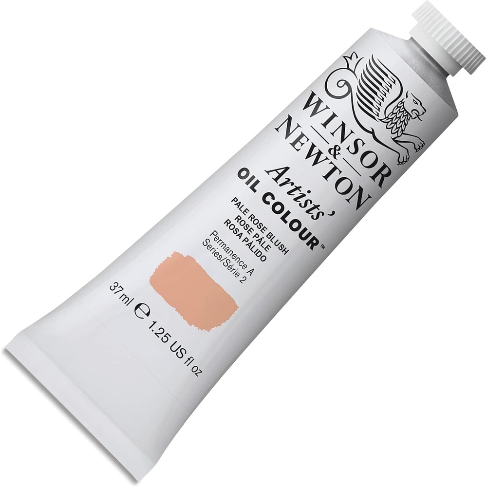 image:imageWinsor amp Newton Artists Oil Paint 37ml Tube Burnt SiennaPale Rose Blush