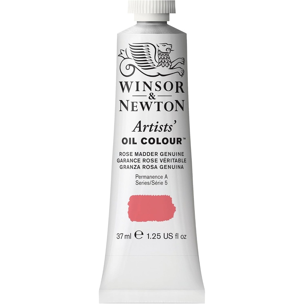 image:imageWinsor amp Newton Artists Oil Paint 37ml Tube Burnt SiennaRose Madder Genuine