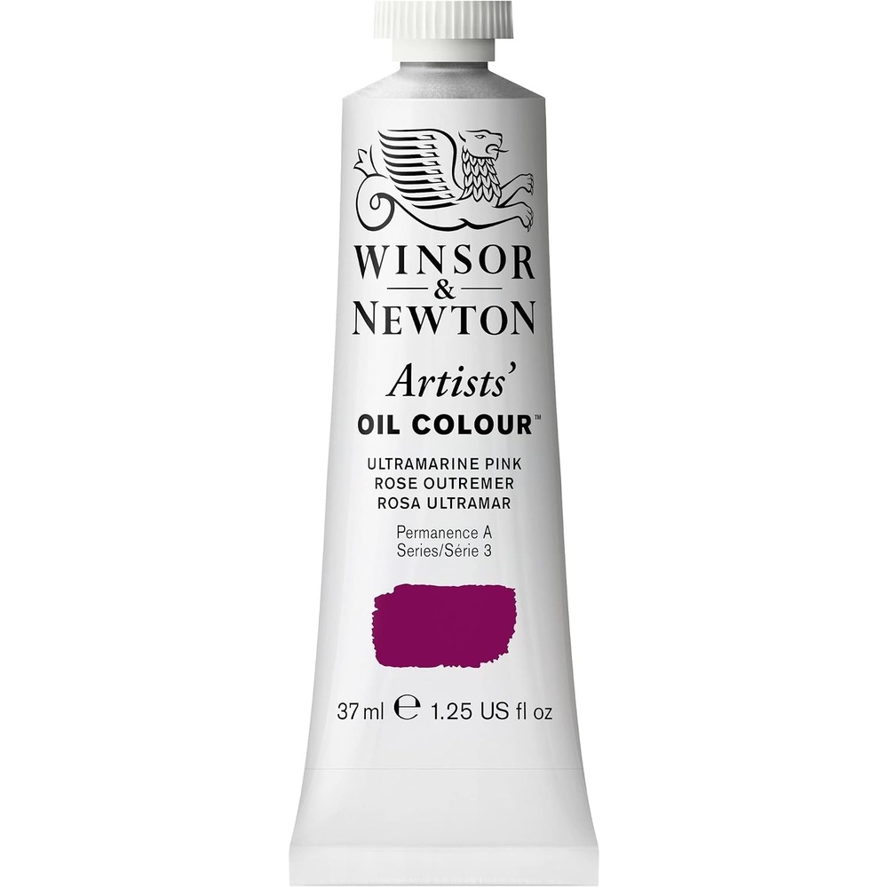 image:imageWinsor amp Newton Artists Oil Paint 37ml Tube Burnt SiennaUltramarine Pink
