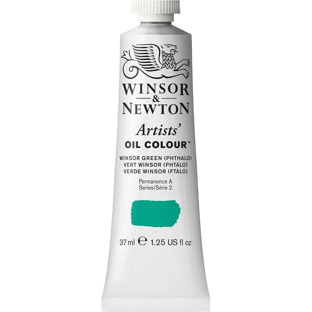 image:imageWinsor amp Newton Artists Oil Paint 37ml Tube Burnt SiennaWinsor Green