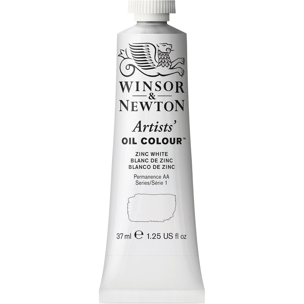 image:imageWinsor amp Newton Artists Oil Paint 37ml Tube Burnt SiennaZinc White