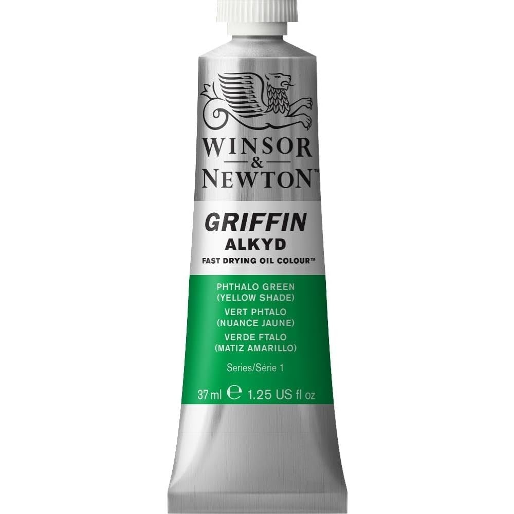image:imageWinsor amp Newton Griffin Alkyd Fast Drying Oil Paint Perm Alizarin CrimsonPhthalo Green Yellow Shade