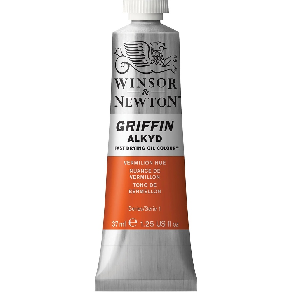 image:imageWinsor amp Newton Griffin Alkyd Fast Drying Oil Paint Perm Alizarin CrimsonVermilion Hue