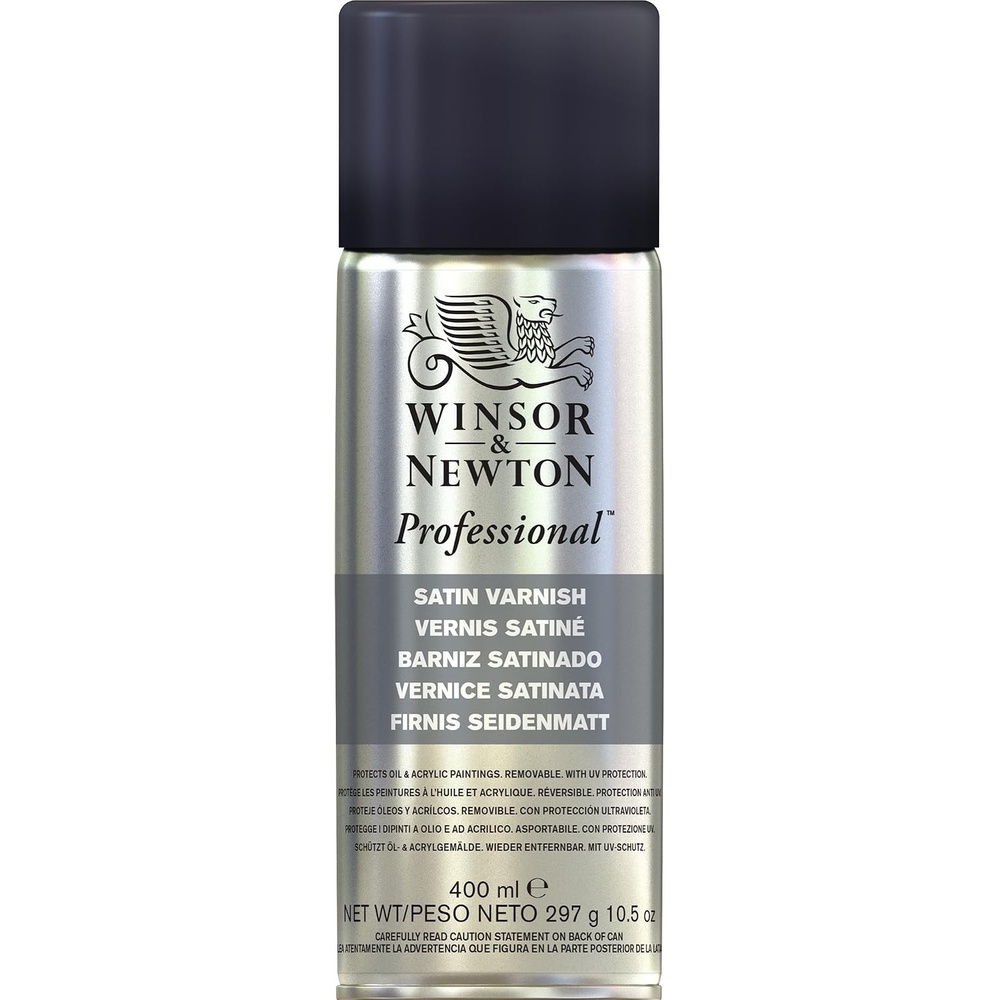 image:imageWinsor amp Newton Professional Artists Gloss Varnish 250ml BottleSatin Picture Varnish