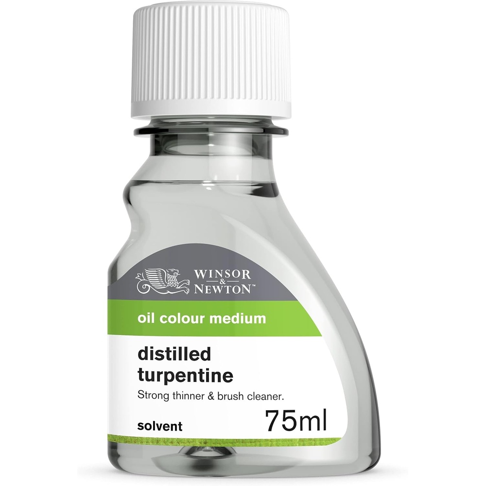 image:imageWinsor amp Newton Sansodor Low Odor Solvent 250ml 84oz BottleDistilled Turpentine
