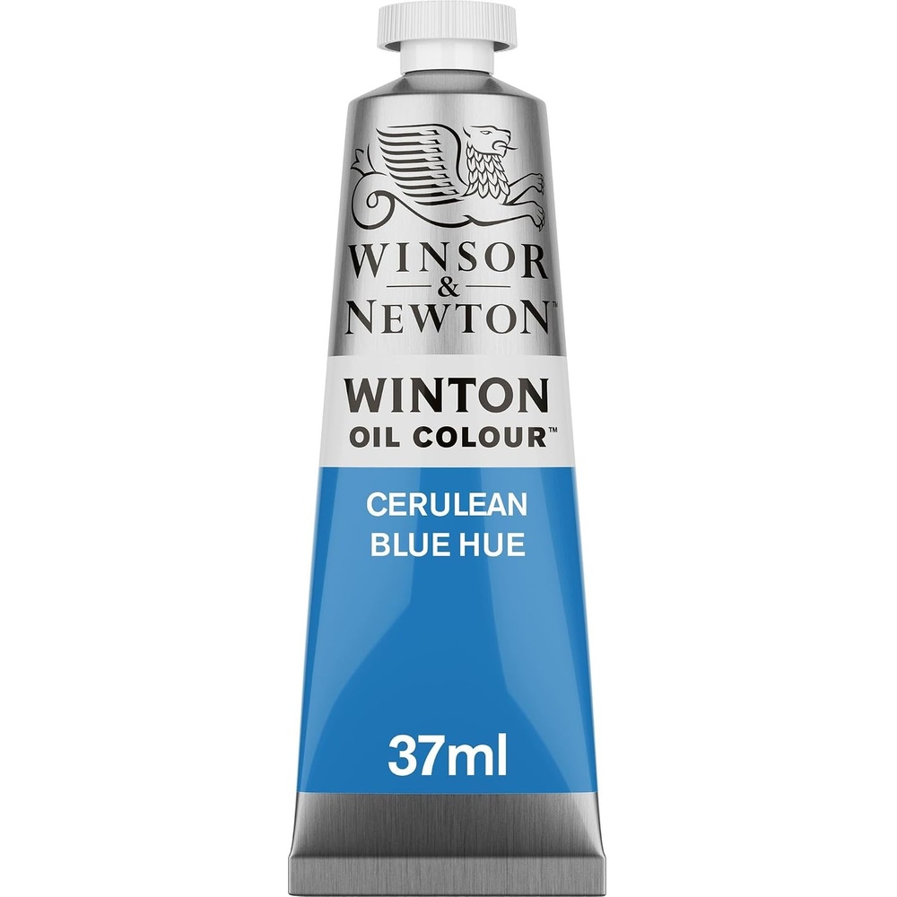 image:imageWinsor amp Newton Winton Oil Color 200ml Tube Titanium WhiteCerulean Blue Hue