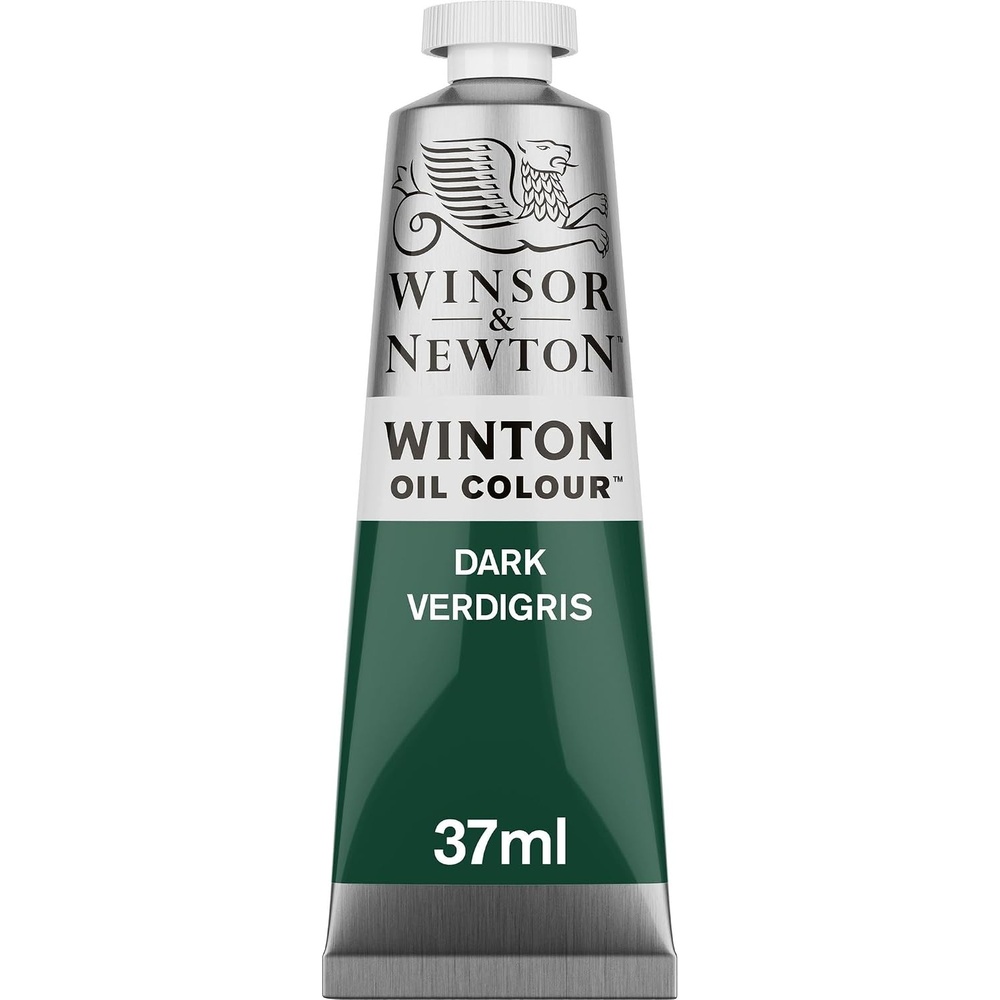 image:imageWinsor amp Newton Winton Oil Color 200ml Tube Titanium WhiteDark Verdigris