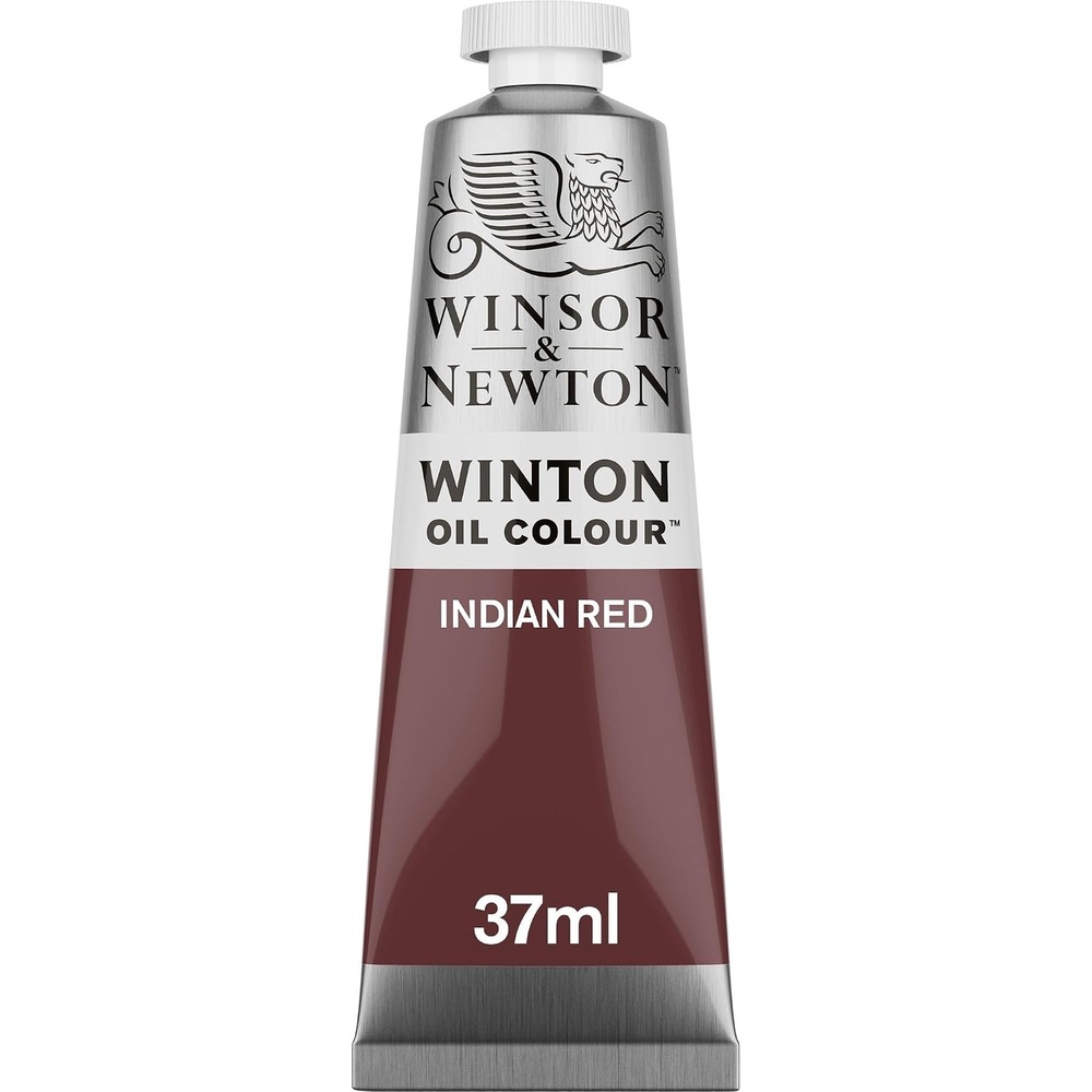 image:imageWinsor amp Newton Winton Oil Color 200ml Tube Titanium WhiteIndian Red