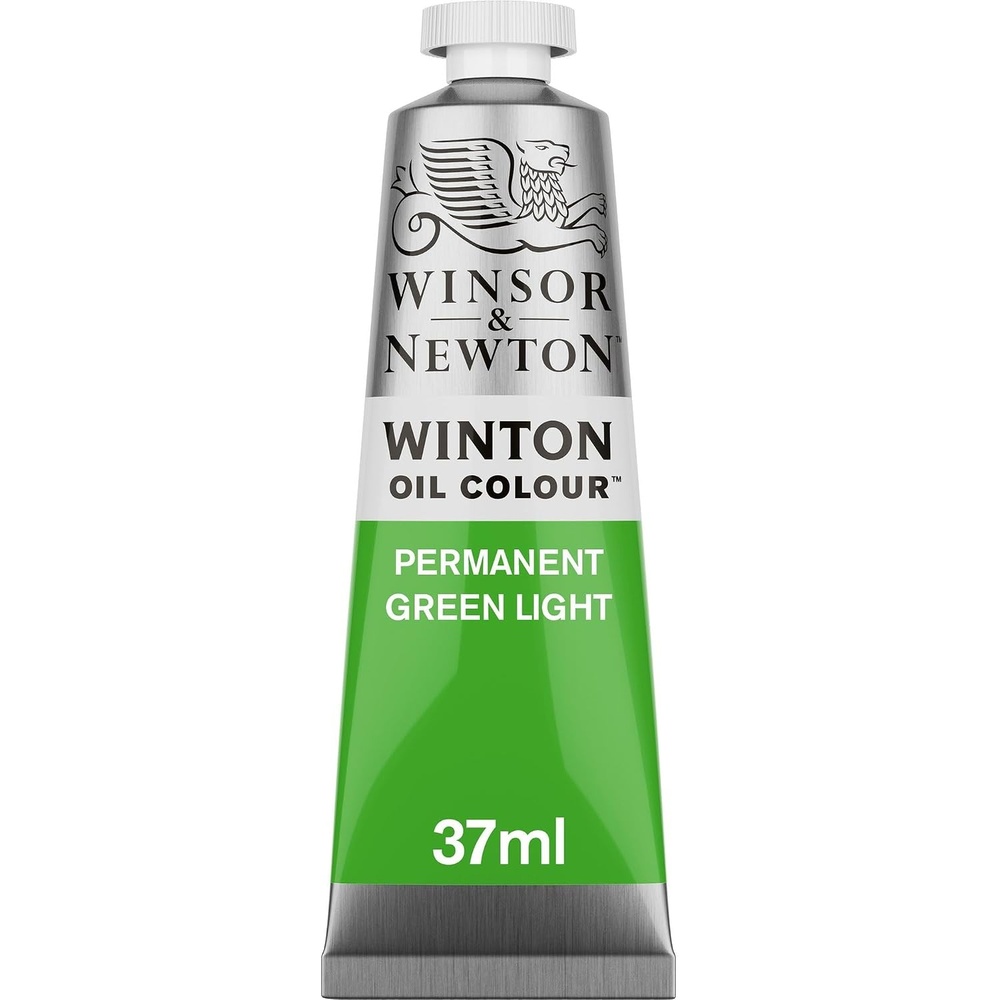 image:imageWinsor amp Newton Winton Oil Color 200ml Tube Titanium WhitePermanent Green Light