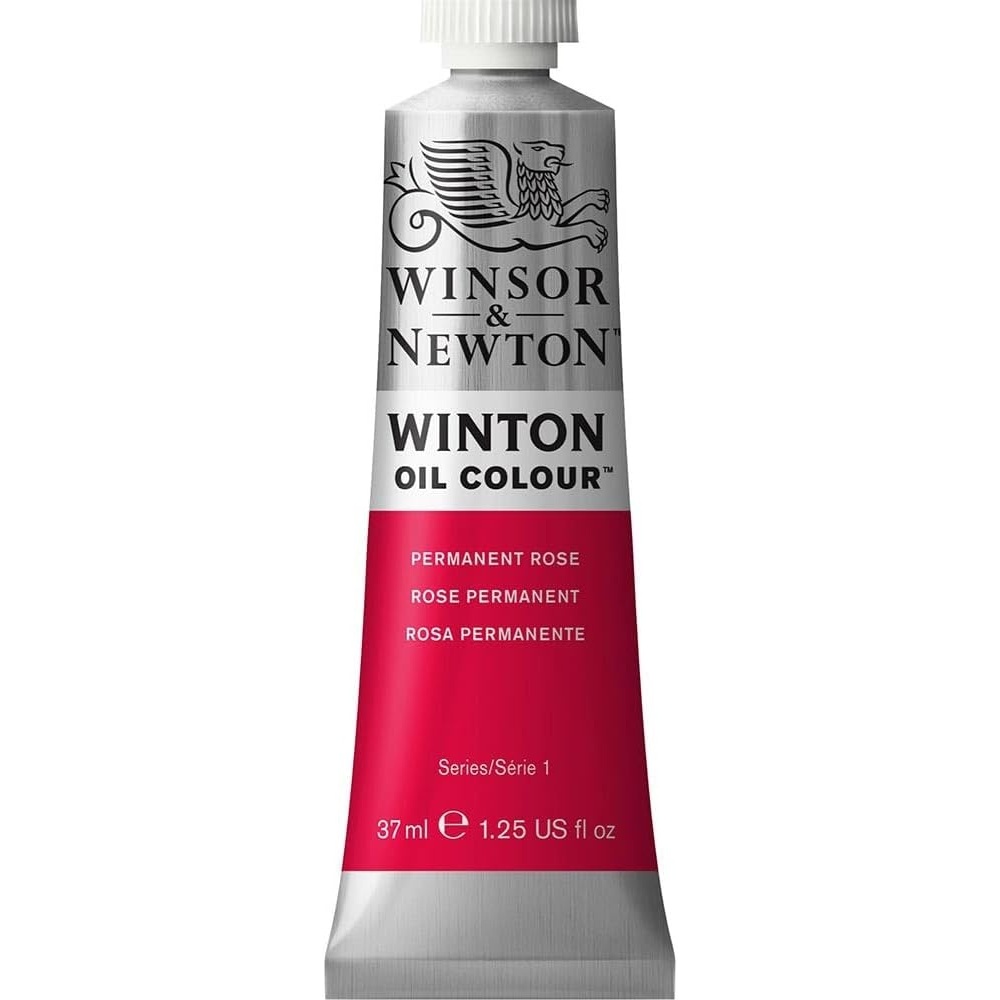image:imageWinsor amp Newton Winton Oil Color 200ml Tube Titanium WhitePermanent Rose