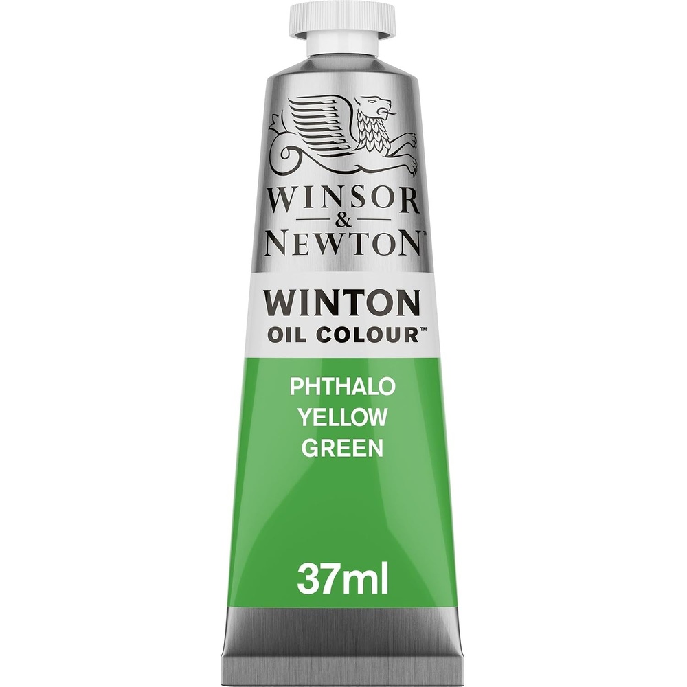 image:imageWinsor amp Newton Winton Oil Color 200ml Tube Titanium WhitePhthalo Yellow Green